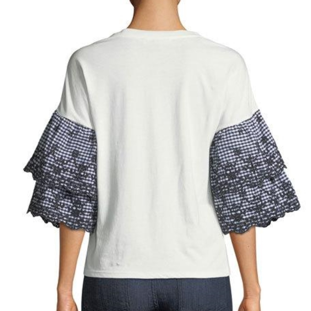 BOHO Styled Free Generation Tiered Gingham Sleeve - Picture 3 of 4
